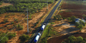 Watco Tank on Highway